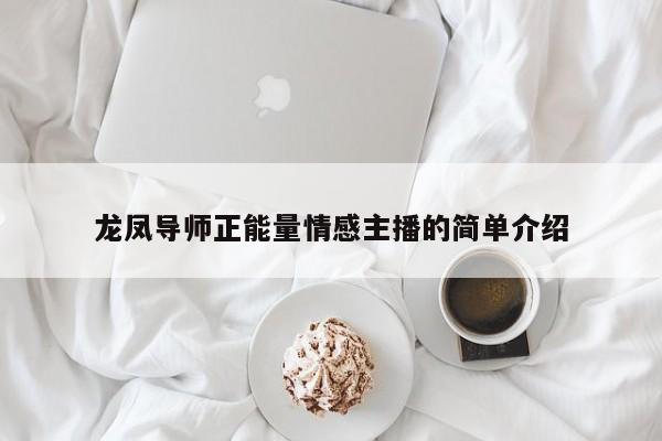 龍鳳導(dǎo)師正能量情感主播的簡單介紹