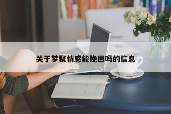 關于夢聚情感能挽回嗎的信息