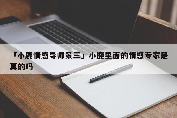 「小鹿情感導師景三」小鹿里面的情感專家是真的嗎