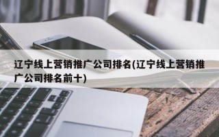 遼寧線上營銷推廣公司排名(遼寧線上營銷推廣公司排名前十)