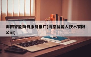 海南智能商務服務推廣(海南智能人技術有限公司)