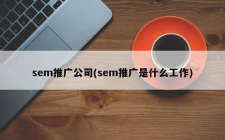 sem推廣公司(sem推廣是什么工作)