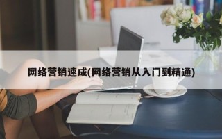 網(wǎng)絡營銷速成(網(wǎng)絡營銷從入門到精通)